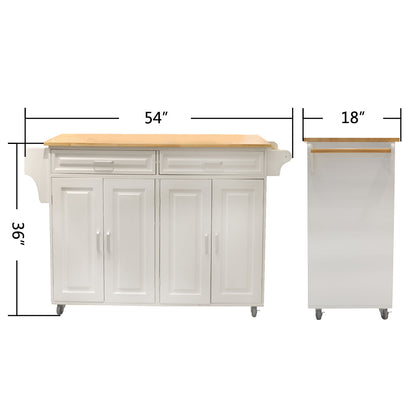 Kitchen Island &amp; Kitchen Cart Mobile Kitchen Island