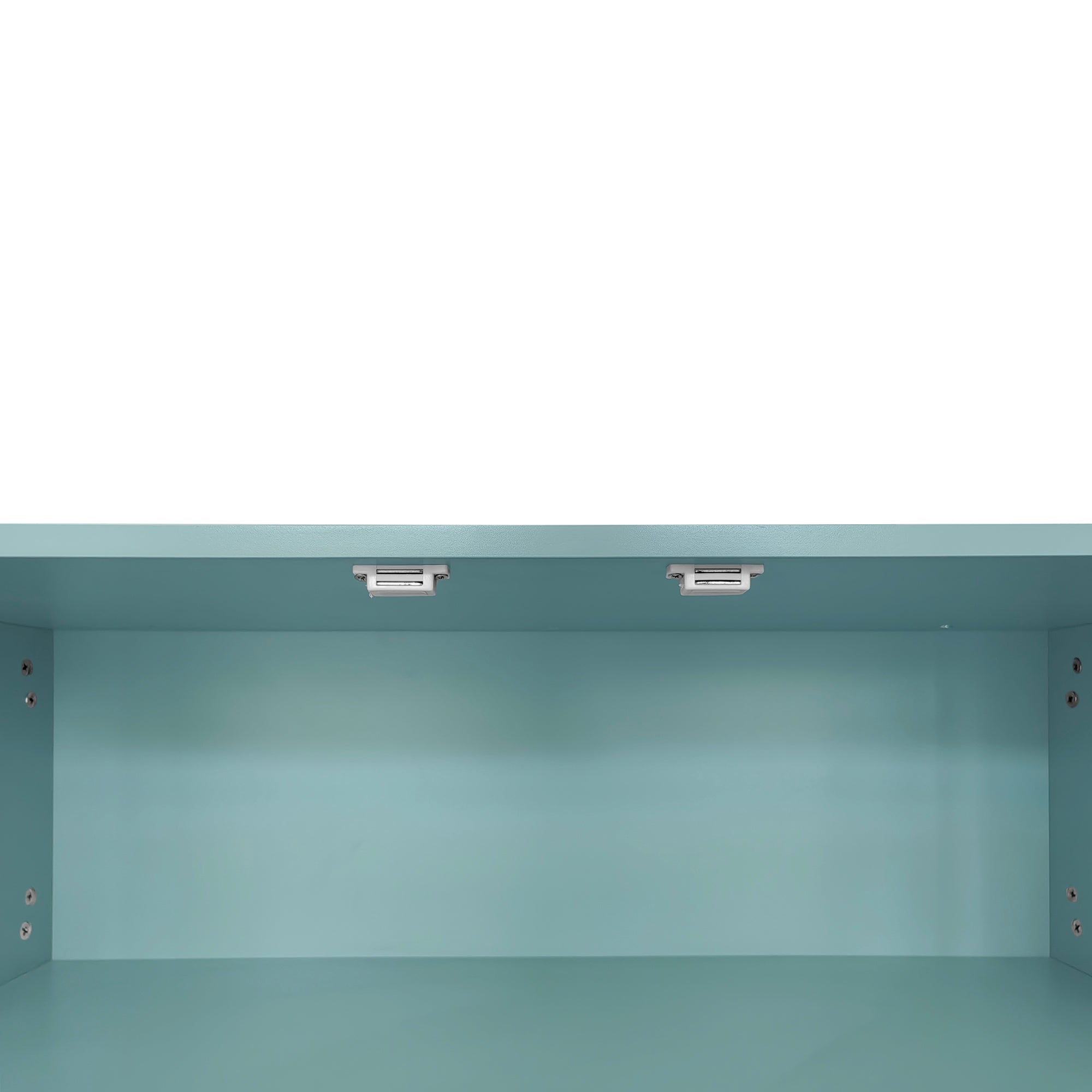Shoe Storage Bench Tiffany Blue