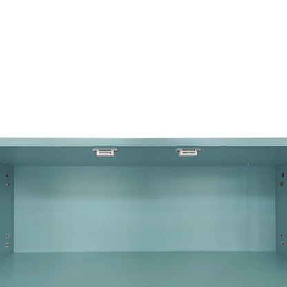 Shoe Storage Bench Tiffany Blue