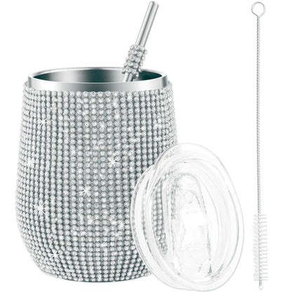 Diamond Wine Tumbler