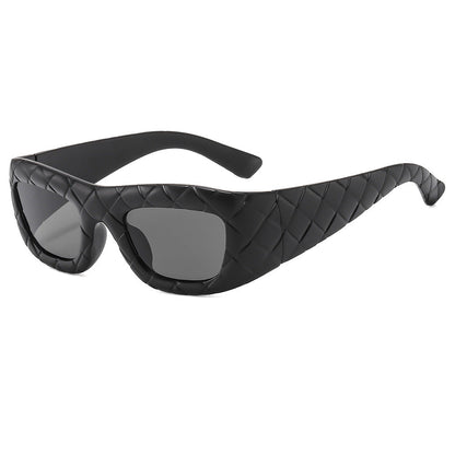Weaving design frame, personalized fashion sunglasses, men&
