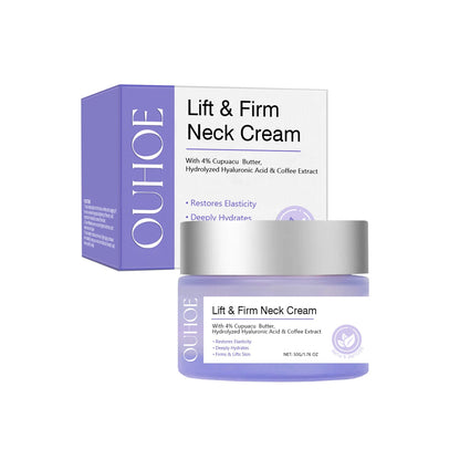OUHOE Neck Cream - Hydrating, Moisturizing, and Refreshing Skin Care Lotion for Neck and Body