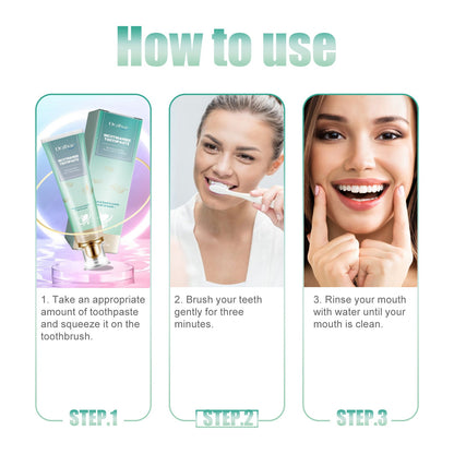 Nicotinamide Toothpaste, Whitening Teeth Clean Tartar Yellow Teeth Fresh Breath Care For Oral Toothpaste