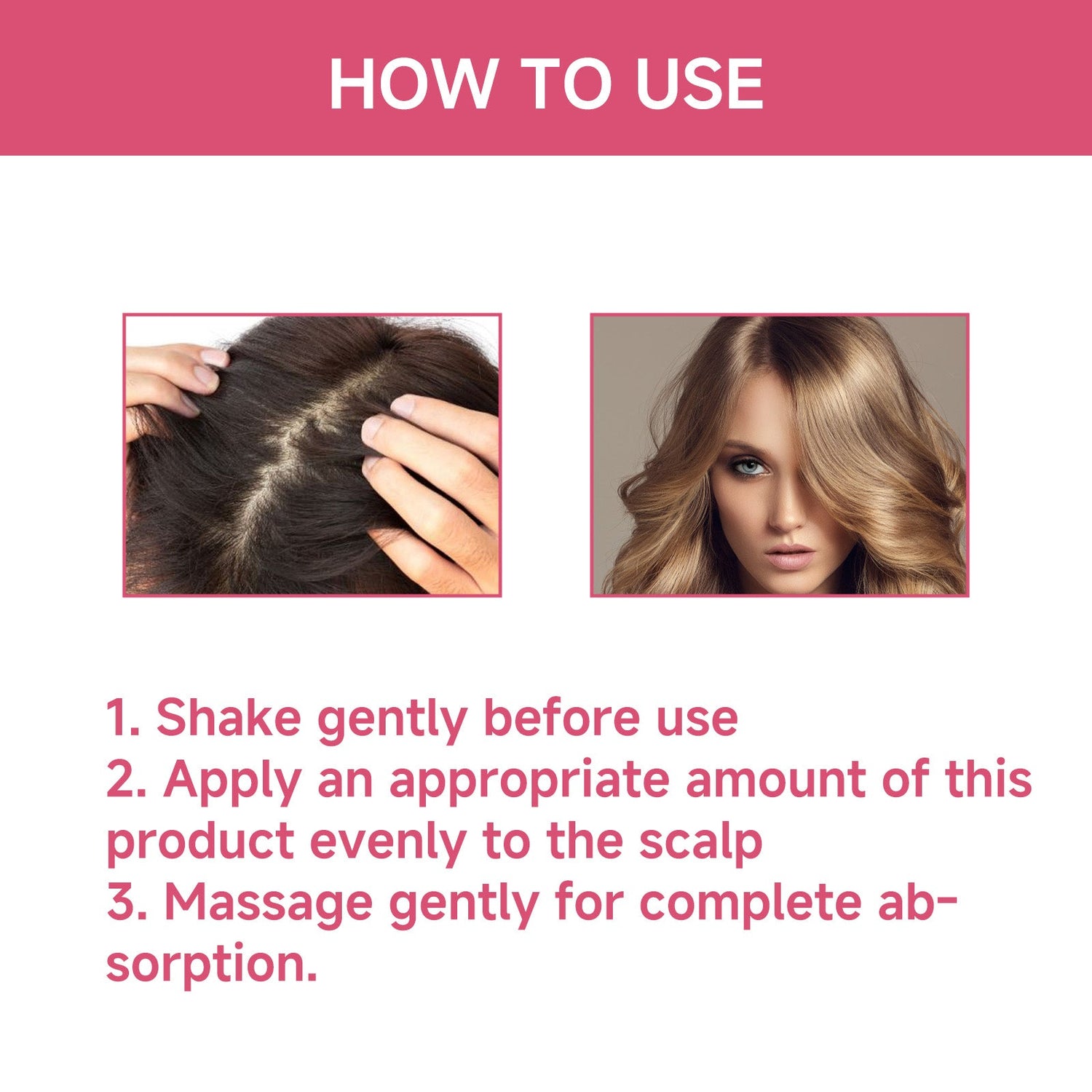 Hair Care Essential Oil Nourishes Frizzy Tail, Smooth Hair, Light Fragrance, Refreshing, Non-Sticky And Glossy Hair Care Essential Oil