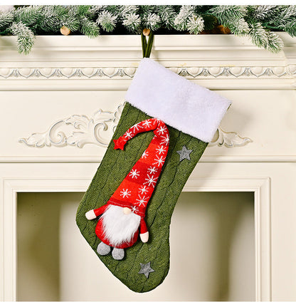 Christmas Decoration Knitted Rudolf Christmas Socks Christmas Children&