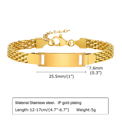 Stainless Steel Titanium Snake Chain Women&
