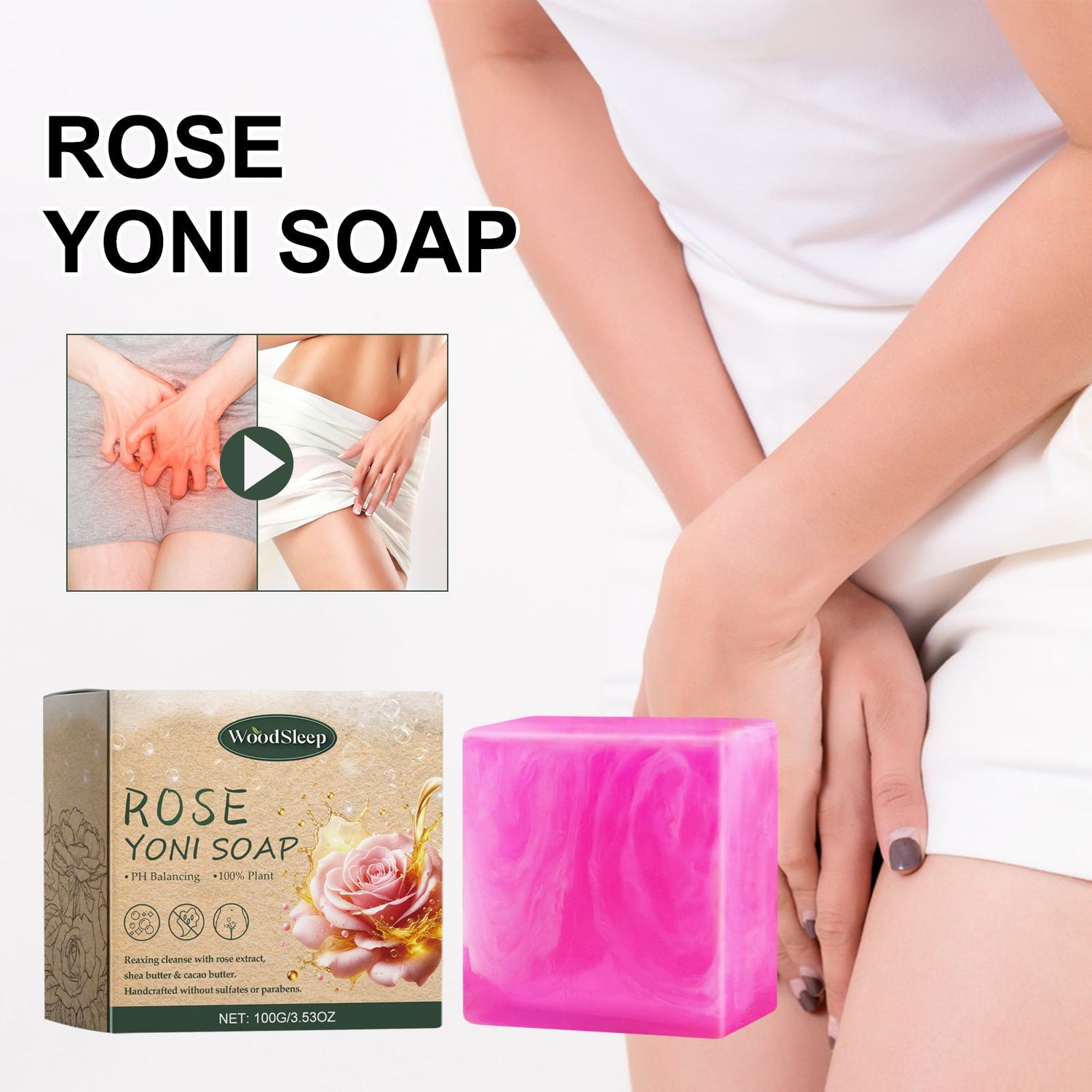 Rose Scented Soap, Women&