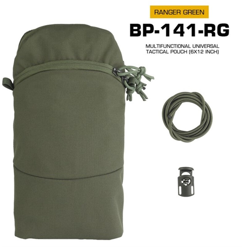 Tactical MOLLE Cylindrical Bag, 1.5L, for FCPC &amp; GP Backpacks.