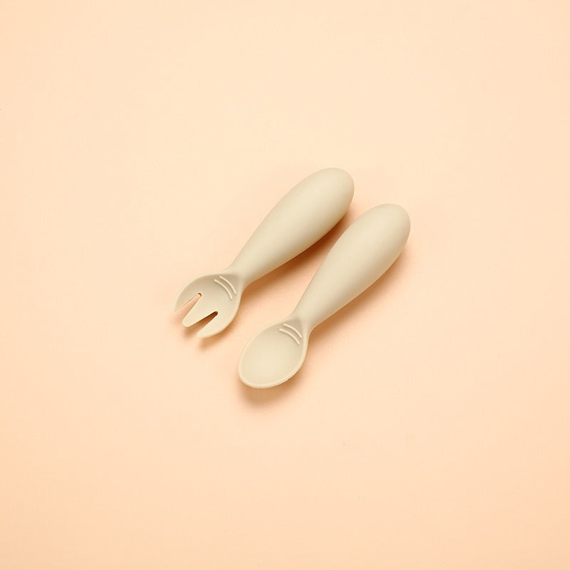 Hot selling silicone baby soft spoon, food grade children&