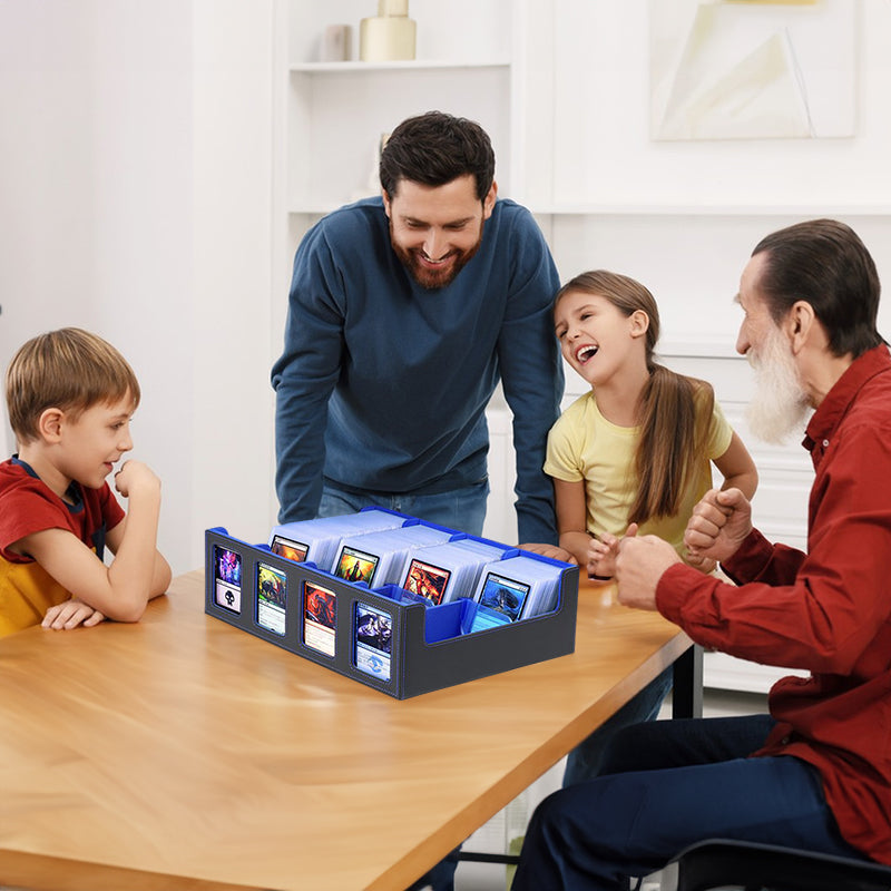 Large-capacity 3000+ Tabletop Game Card Storage Box - Yu-Gi-Oh! &amp; Pokémon Flip-Top Card Case