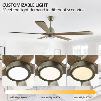 60-Inch Wood Ceiling Fan Remote