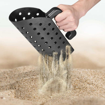 sand scoop hourglass sand bucket filter sieve children&