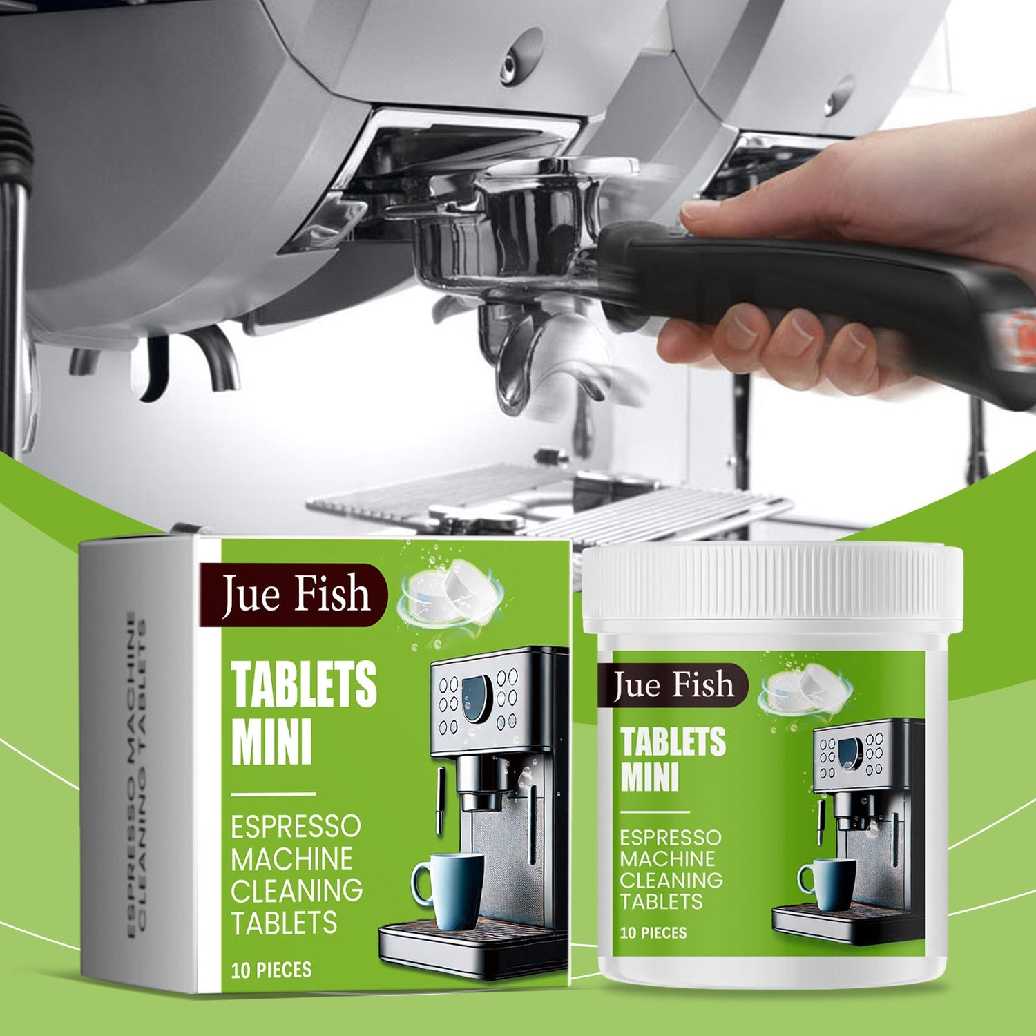 Coffee Machine Cleaning Sheet Descaling Cleaning Decontamination Descaling Maintenance Equipment Cleaning Sheet