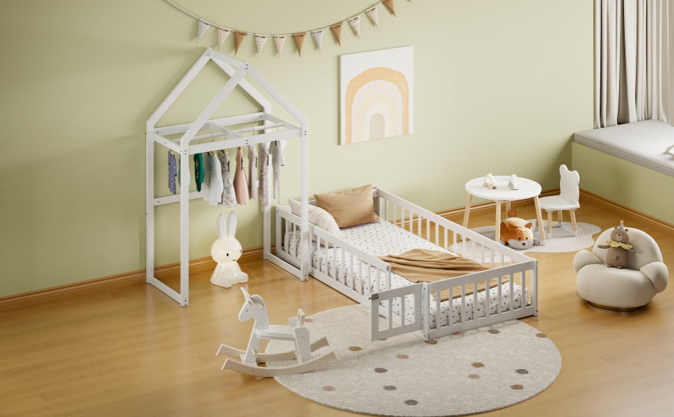 Wooden Twin Size Children&