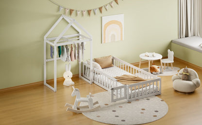 Wooden Twin Size Children&