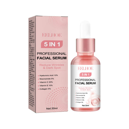 5 In 1 Face Essence Hydrating, Firming, Whitening, Whitening And Anti-Wrinkle Essence For Fine Lines
