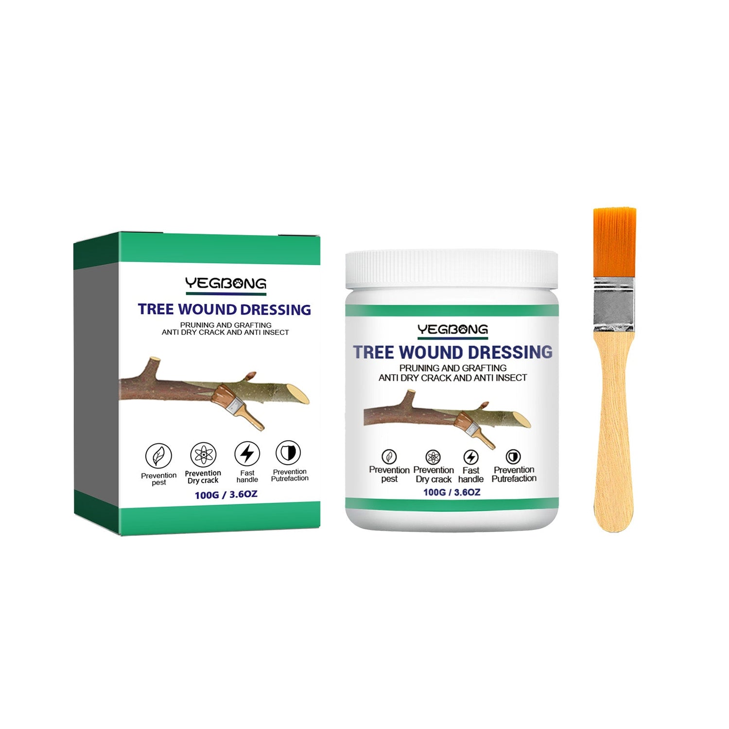 Tree Wound Dressing, Seed Fruit Tree Callus Supplement Root Plant Application Agent