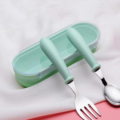 Stainless Steel Baby Cutlery Set