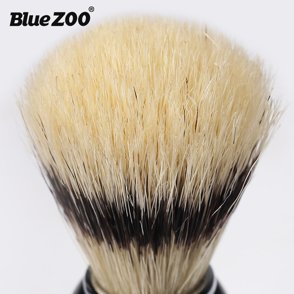 Shaving Brush Shaving Brush Metal Resin Grip Bluezoo Men&
