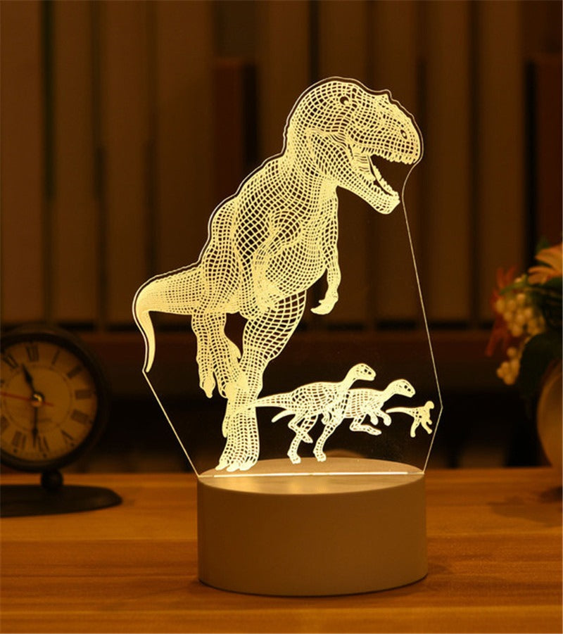 3D Night Light LED Table Light Creative Gift Bedhead Light Small Gift Valentine&