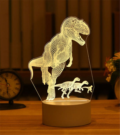 3D Night Light LED Table Light Creative Gift Bedhead Light Small Gift Valentine&