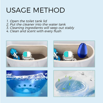 Toilet Descaling Fragrant Cleaner