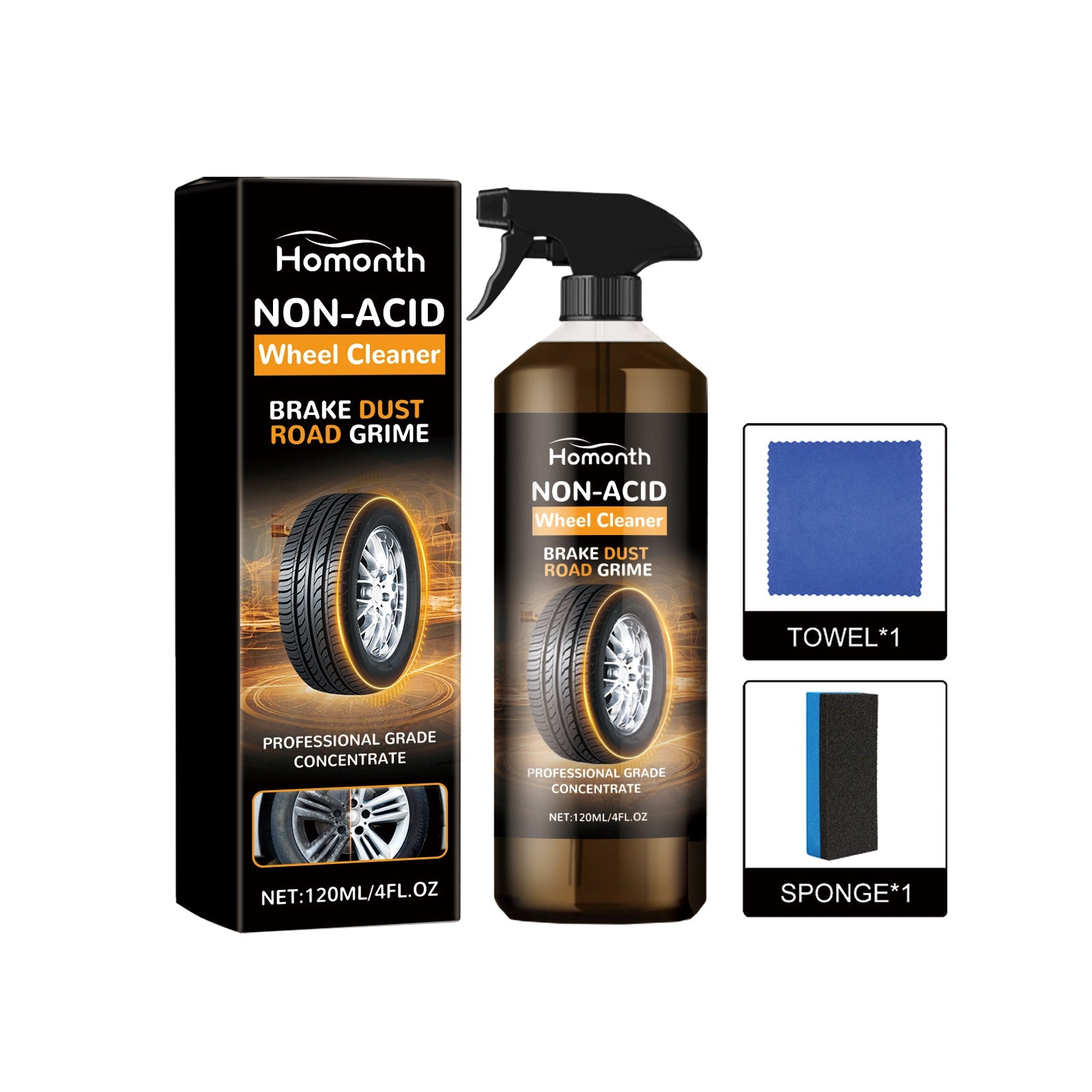 Non-Acid Wheel Hub Cleaner