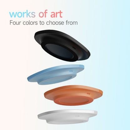 Single Charging Mobile Desktop Wireless Charger Suitable for Samsung Huawei Mobile 15W Wireless Charger Square