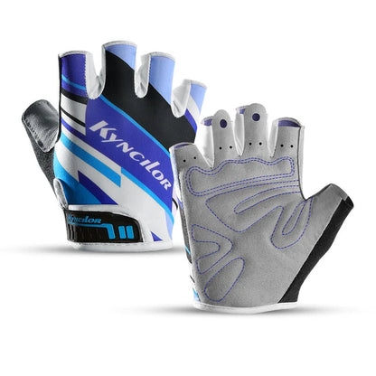 Outdoor cycling half finger gloves men&