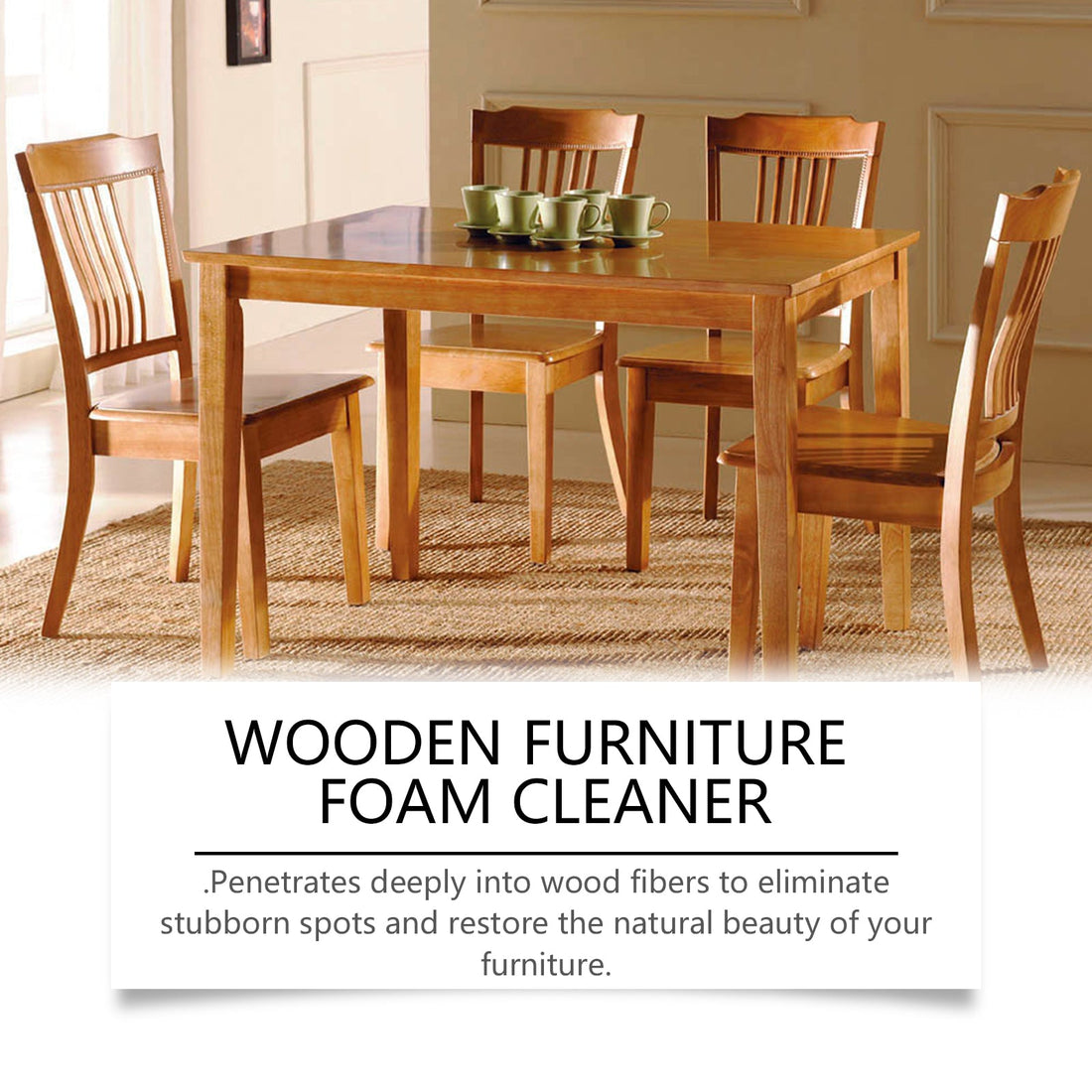 Wood Furniture Foam Cleaner
