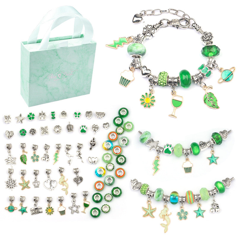 Cartoon Pink Set DIY Handmade Jewelry Children&