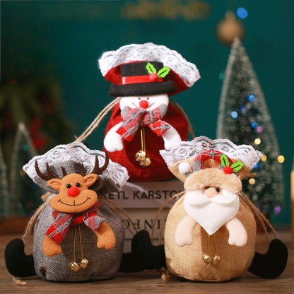 Christmas Apple Bag Christmas Eve Apple Gift Box Gift Bag Candy Bag Christmas Creative Gift Bag