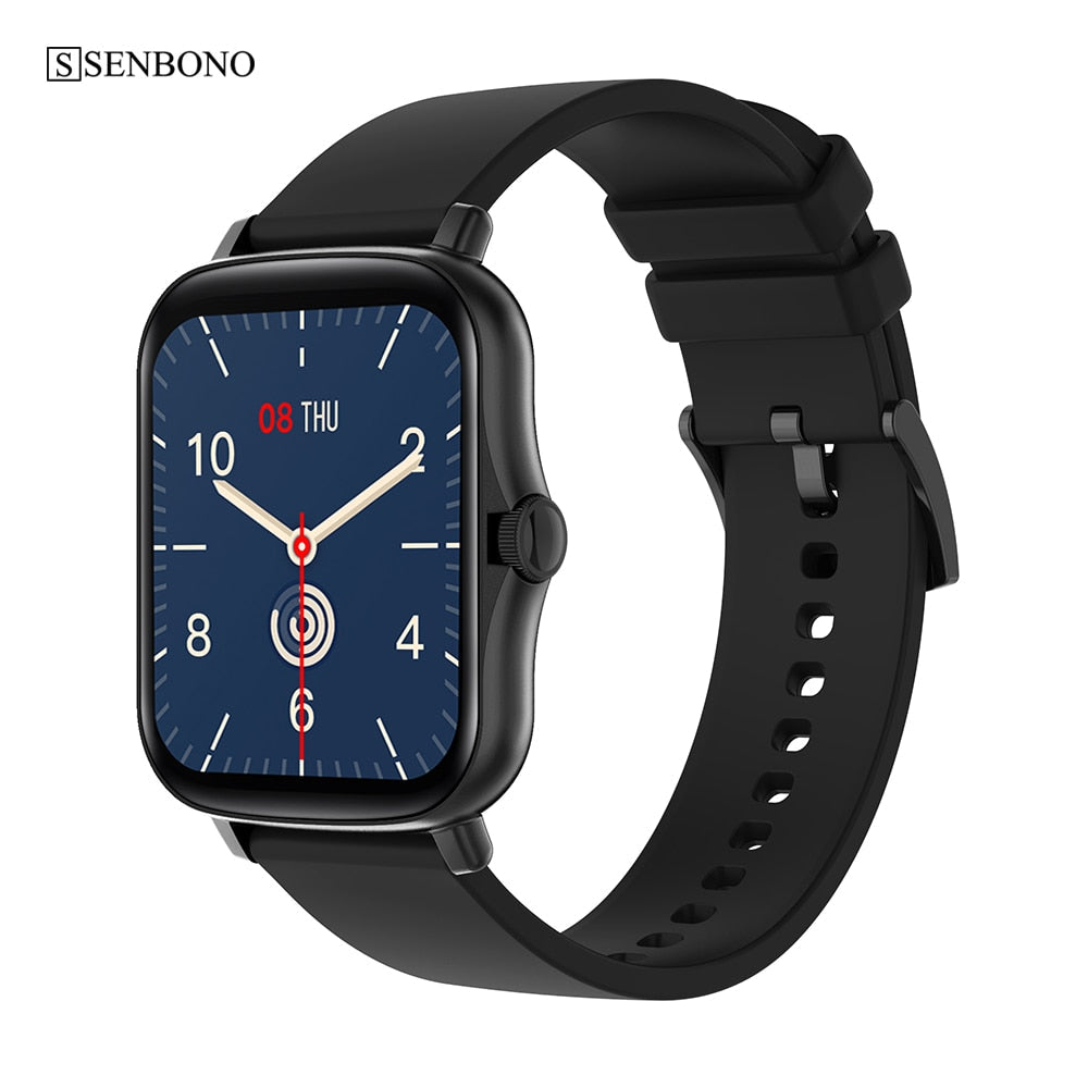SENBONO Smart Watch Men IP67 Waterproof Clock Sports Supports 1.7&