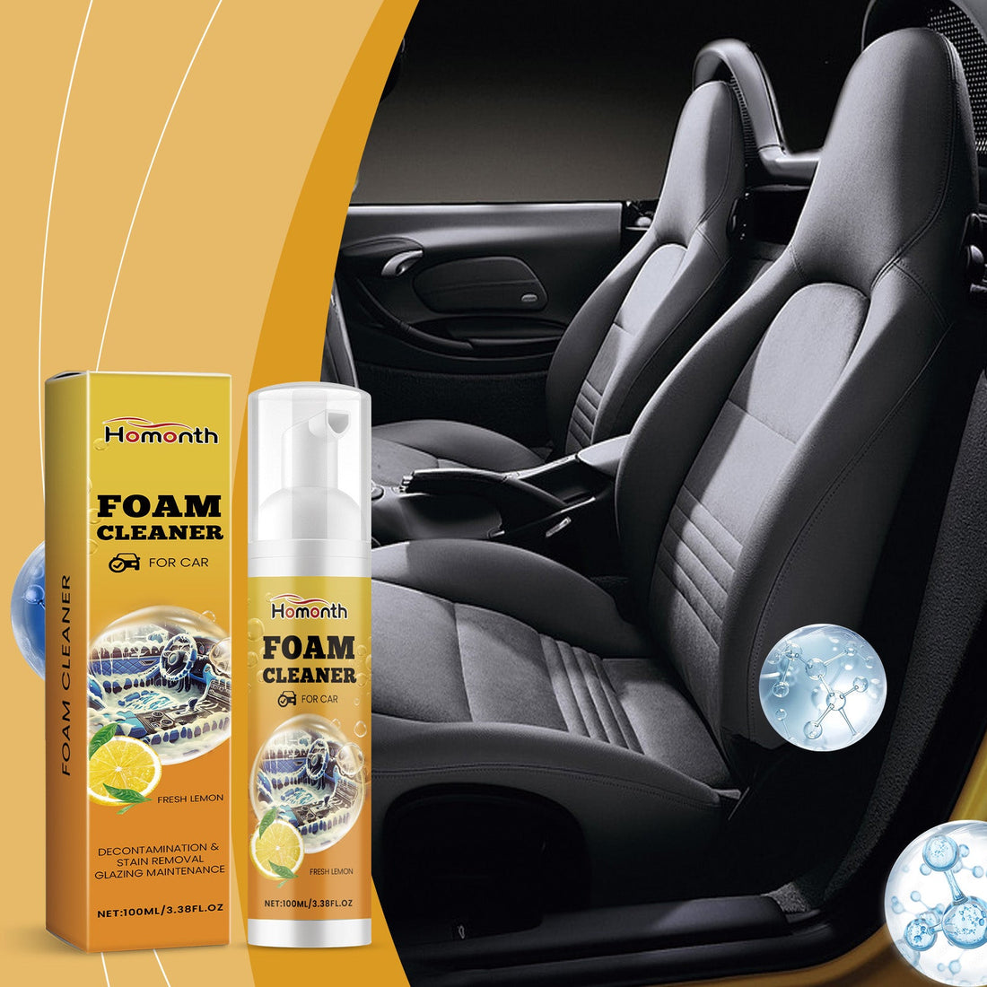 Anti-Fouling Car Foam Cleaner