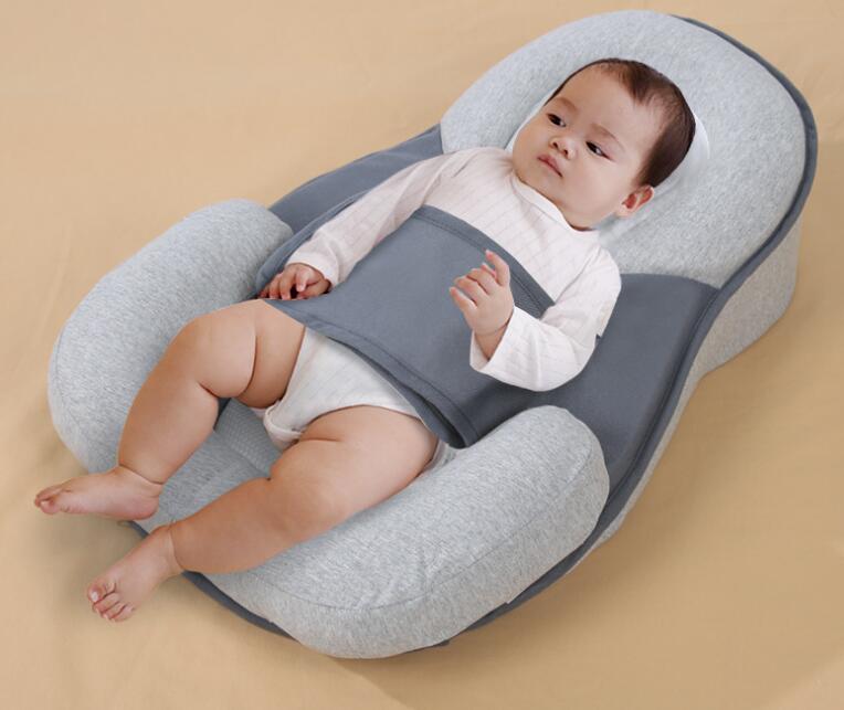 Gentle &amp; Effective Spit Up Prevention Cushion Ergonomic Support Pillow for Baby