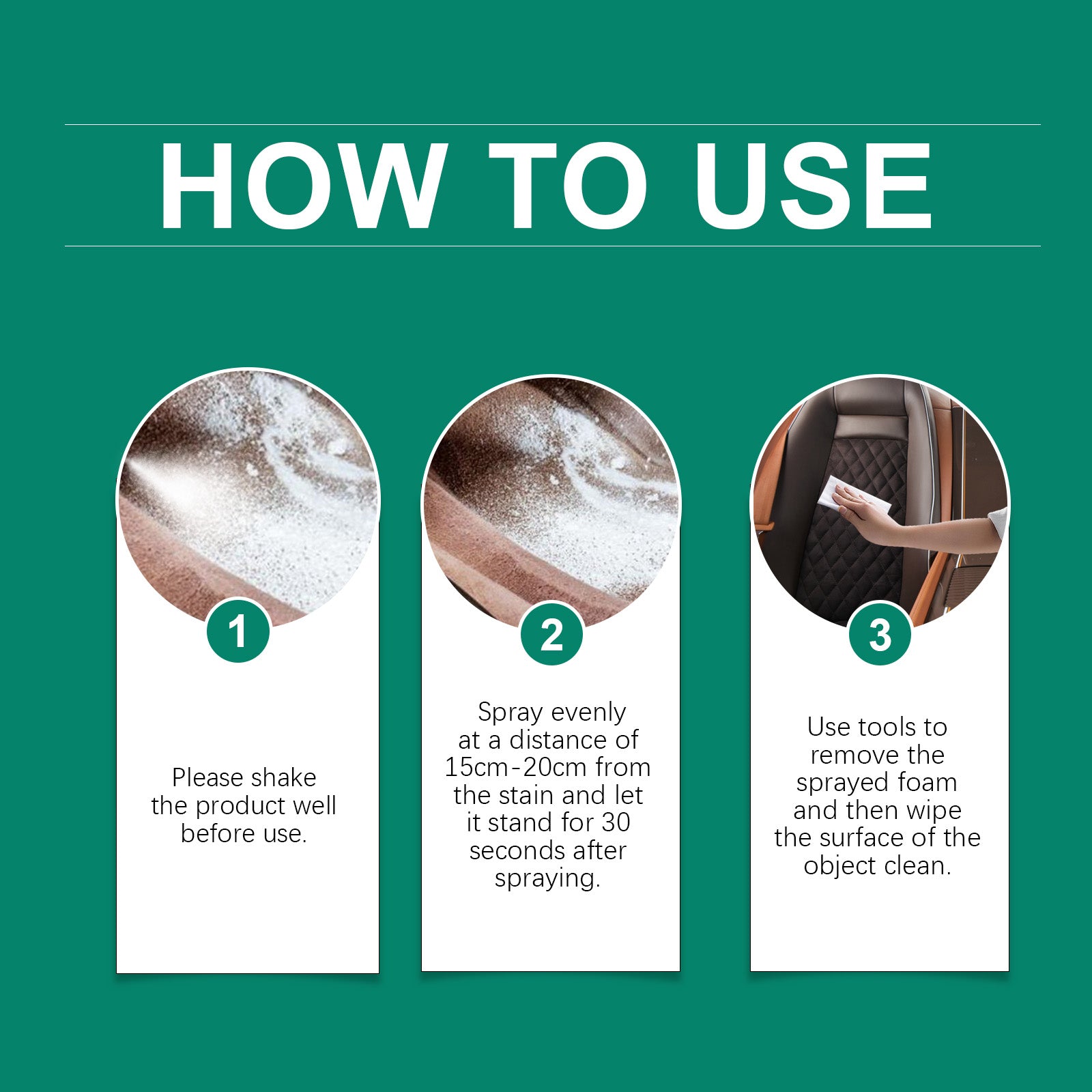 Car Interior Foam Cleaner II