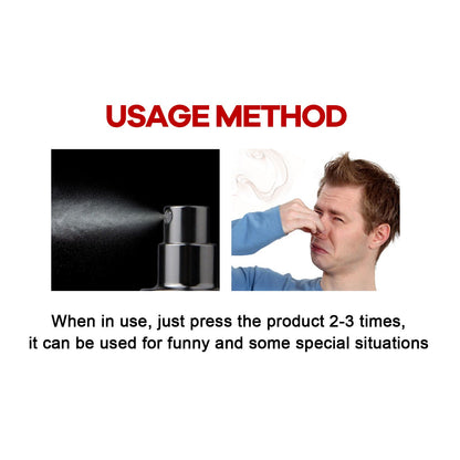 Fart Pepper Spray, Liquid Odor Pranks Portable Spray For April Fool&