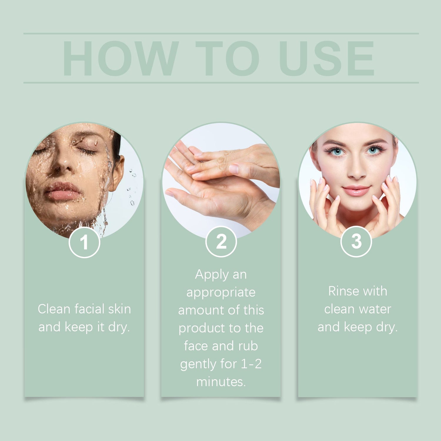 Herbal Cleansing Gel For Gentle Skin Care, Cleansing, Hydrating And Pore Narrowing Facial Treatment