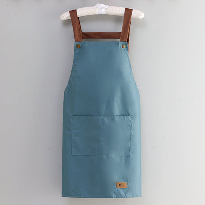 Apron for Home Kitchen Waist Waterproof and Oil proof Advertising Logo Printing Apron