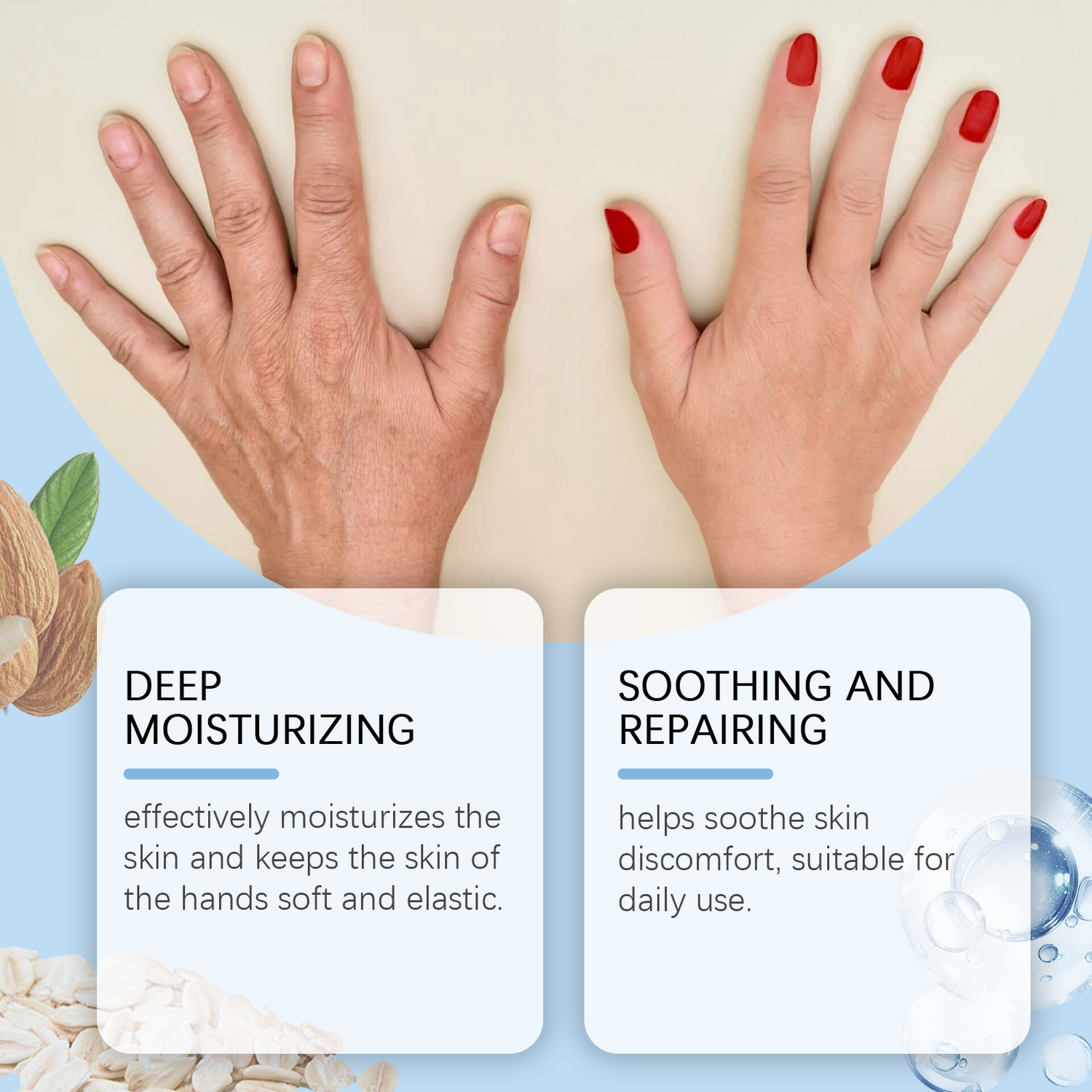 Moisturizing And Moisturizing Hand Cream Moisturizing And Moisturizing And Caring Hand Cream To Prevent Dry Skin