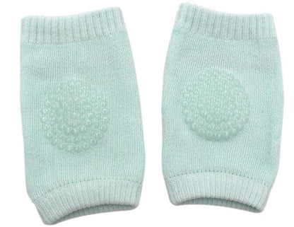 1Pair Soft Anti-slip Safety Crawling Elbow Cushion Knee Pad Semi-combed cotton terry dispensing Baby Infant Born Toddler Kids