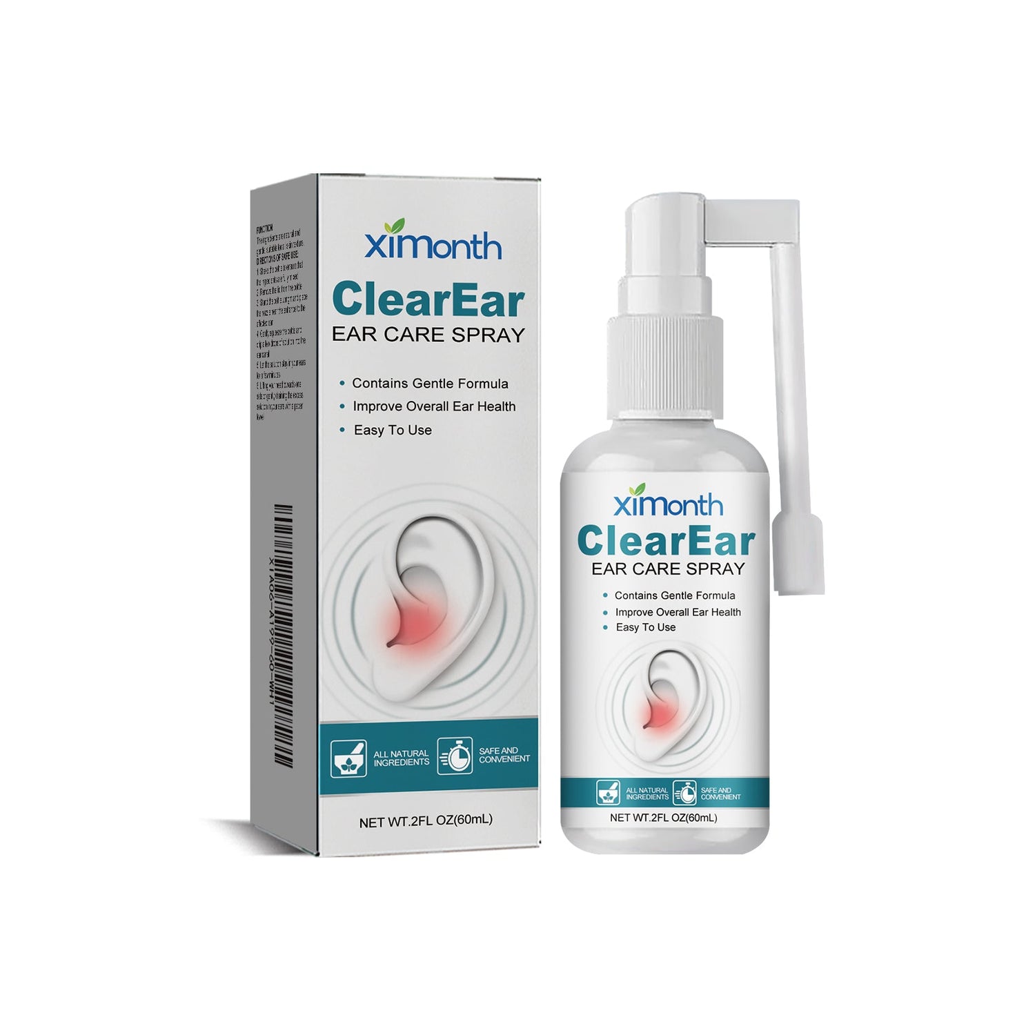 Tinnitus Care Spray For Lightheadedness, Tinnitus, Back And Ear Discomfort