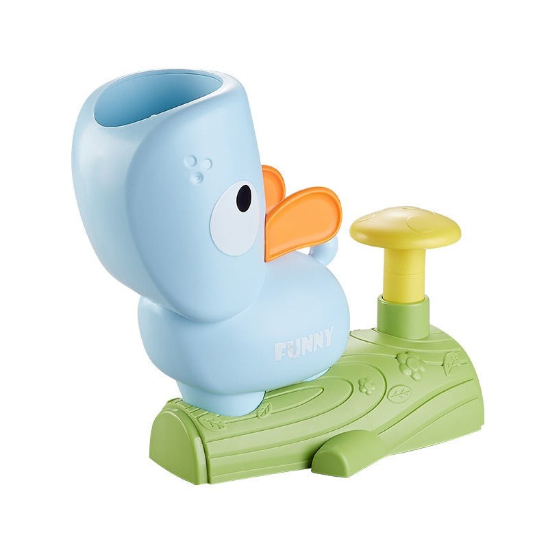 Wang Wang UFO Footsteps Launch Bamboo Dragonfly Toy Puzzle Parent-child Interaction Children&