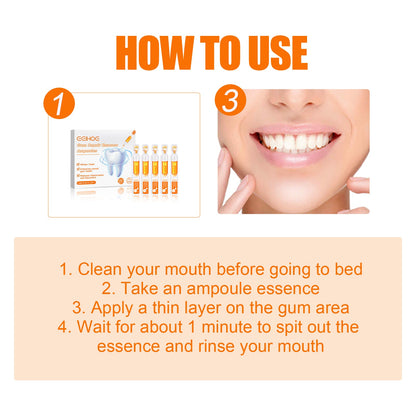 Tooth Repair Essence, Cleaning Teeth Stains Tartar Care Gums Oral Care Essence