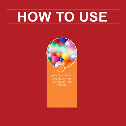 Balloon Gloss Spray To Enhance The Balloon Atmosphere Gloss Long-Lasting Effect To Create A Textured Highlighter Spray