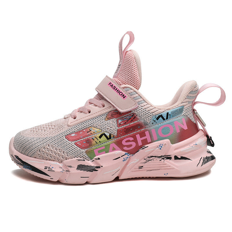 Spring And Summer New Flying Woven Upper Children&