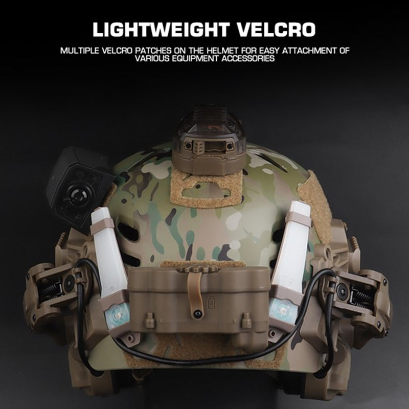 Tactical Helmet Wendy 3.0: Adjustable, for Training, Animation, Games &amp; Outdoor Riding.