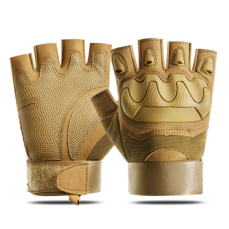 Tactical half-finger gloves men&
