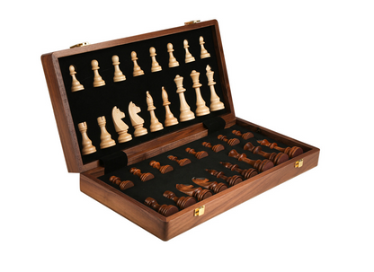 International Chess High end Solid Wood Set Large Children&