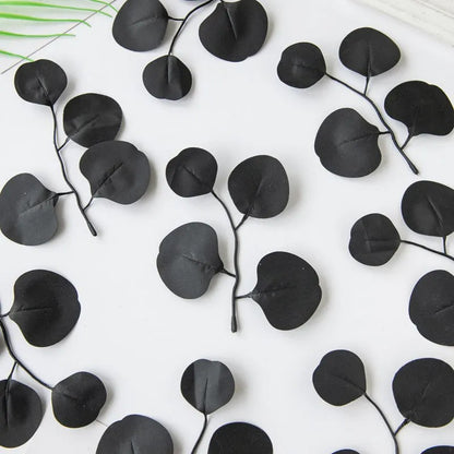 Artificial plants, eucalyptus leaves, festivals, weddings, home decor, DIY wreaths, bouquet accessories.